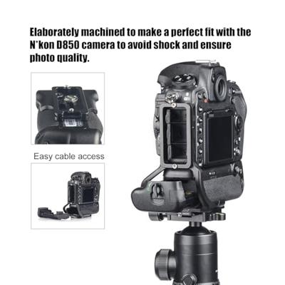 SUNWAYFOTO PNL-D850G L-racket voor Nikon D850 + grip