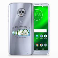 Motorola Moto G6 Plus Telefoonhoesje met Naam Boho Bottle - thumbnail