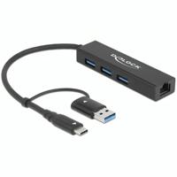 Abi Usb c naar a hub - 4 poorten - thumbnail