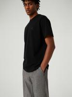 Ab Lifestyle Basic Tee Slim-fit Ab.ss25006 Basic T-shirts Jet Black - thumbnail