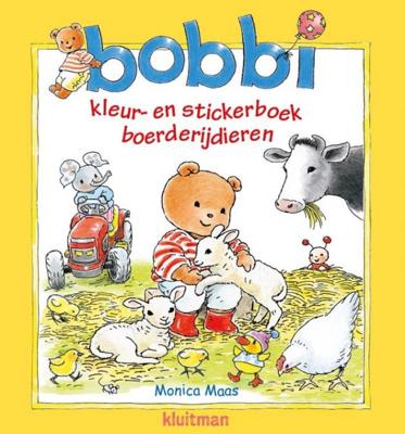 Bobbi kleur-en stickerboek. Boerderij 2+