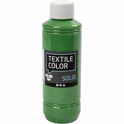 Creativ Company Textile color dekkende textielverf - brilliant groen, 250ml Creativ Company Textile color dekkende textielverf - brilliant groen, 250ml