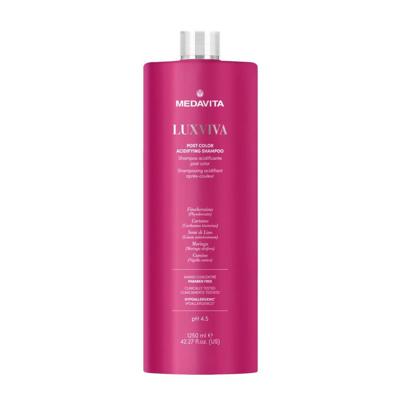 Medavita Luxviva Post Color Acidifying Shampoo 1250ml Medavita Luxviva Post Color Acidifying Shampoo 1250ml