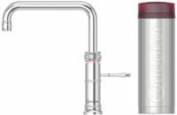 Quooker Classic Fusion Square kokendwaterkraan - draaibare uitloop - PRO3 reservoir - Warm / kokend water - Chroom 3CFSCHR - thumbnail