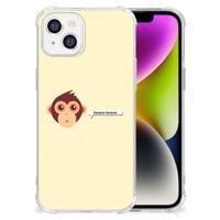 iPhone 14 Stevig | Bumper Hoesje | Monkey - thumbnail
