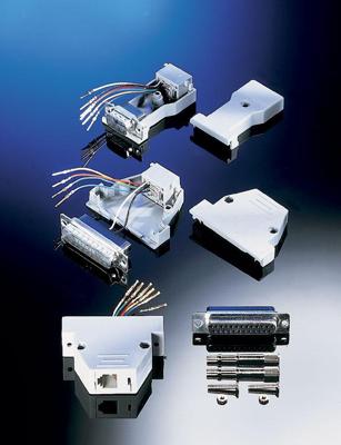 ROLINE DB25 male-RJ45 female 8P/8C 8 aders.