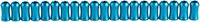 JAGWIRE Housing extension for link kit - 10mm (20pcs) - blue - thumbnail