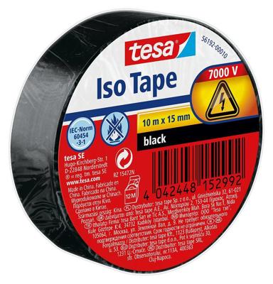 tesa 56192-00010-22 Isolatietape Zwart (l x b) 10 m x 15 mm 1 stuk(s) tesa 56192-00010-22 Isolatietape Zwart (l x b) 10 m x 15 mm 1 stuk(s)