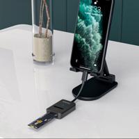 USB-naar-SATA-adapter voor Harde Schijf Aisens ASUC-M2D011-BK - thumbnail