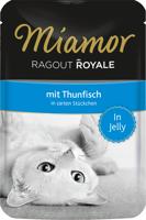 MIAMOR Ragout Royale Tuna in jelly - nat kattenvoer - 100g - thumbnail