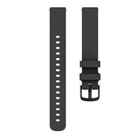 By Qubix - Siliconen bandje - Zwart - Compatible met Garmin Lily 2 - Compatible Garmin bandje - thumbnail