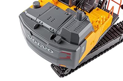 Carson Modellsport 907339 Raupenbagger Volvo 1:16 RC functiemodel voor beginners Elektro Bouwvoertuig Incl. accu, oplader en batterijen voor de zender