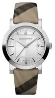 Horlogeband Burberry BU1390 Leder/Kunststof Bi-Color - thumbnail
