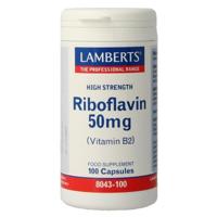 Lamberts Riboflavine 50mg Capsules - thumbnail