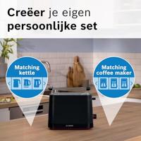 Bosch Kompakt Toaster MyMoment, schwarz Broodrooster Zwart - thumbnail