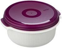 Emsa Micro Family Magnetrondoos 0.5 l, 1 l, 1.5 l Set van 3 stuks Kunststof Wit, Blackberry 508455 - thumbnail