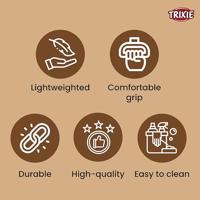 Hondenriem Trixie New Premium Rood 37 cm M/XL - thumbnail