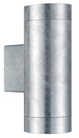 Nordlux Wandlamp Tin Maxi Double 2x GU10 verzinkt IP54 - 4800938 - thumbnail