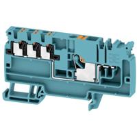 Weidmüller 2522830000 Verdeler-serieklem 8.1 mm Push-In-klem Blauw 20 stuk(s) - thumbnail