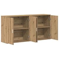 Dressoirs 2 stuks Artisan Eiken 79x38x80 cm Engineered Wood - thumbnail