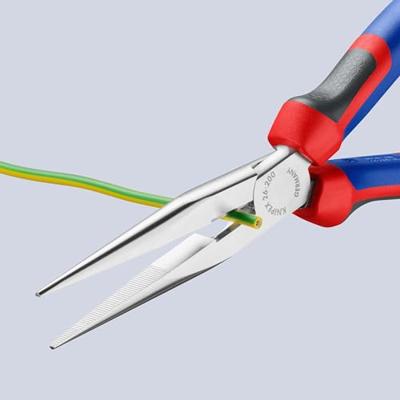 Knipex 26 15 200 Telefoontang Recht + Zijsnijder 200mm