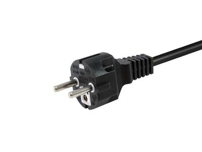 Equip 112182 electriciteitssnoer Zwart 5 m CEE7/7 CEE7/3