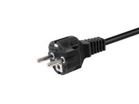 Equip 112182 electriciteitssnoer Zwart 5 m CEE7/7 CEE7/3 - thumbnail