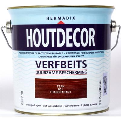 Hermadix Houtdecor Verfbeits Transparant - Teak