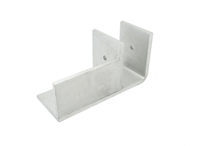 GB F-anker gelast met schot b=71 120x240 100x10.0 thermisch verzinkt | 1 stuk - GB0797624