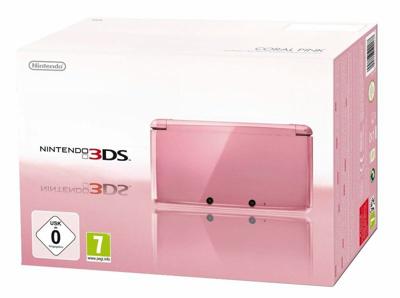 Nintendo 3DS Console (Coral Pink)