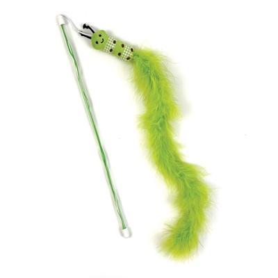 Happy Pet tabby patch kattenhengel rups groen