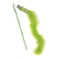 Happy Pet tabby patch kattenhengel rups groen - thumbnail
