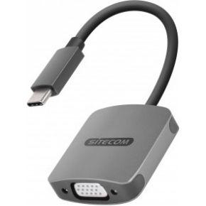 Sitecom CN-371 | USB-C naar VGA Adapter Hub - voor MacBook Pro/Air, Chromebook en andere USB Type C-apparaten