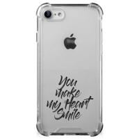 iPhone SE 2022/2020 | iPhone 8/7 Telefoonhoesje met tekst Heart Smile - thumbnail