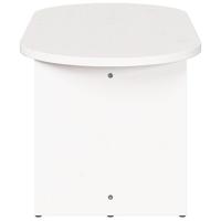 Salontafel Wit 80 x 39.5 x 35 cm Massief grenenhout - thumbnail