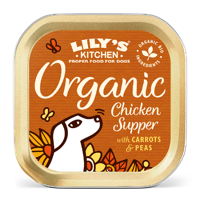 LILY'S KITCHEN DOG ORGANIC CHICKEN SUPPER 11X150 GR - thumbnail