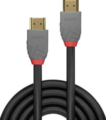 LINDY 36965 HDMI-kabel HDMI Aansluitkabel HDMI-A-stekker, HDMI-A-stekker 5.00 m Zwart 4K UHD
