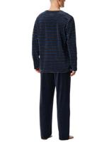 Schiesser Schiesser Heren Pyjama Long nightblue 182023 58/3XL - thumbnail