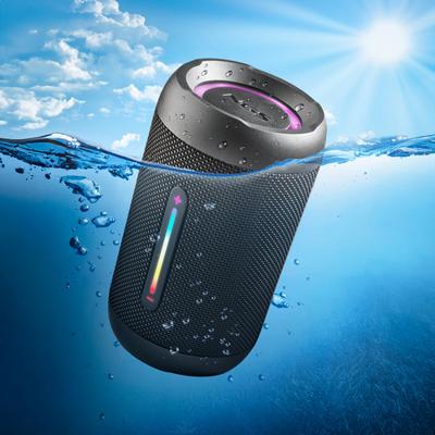 Dankzij de draagbare Bluetooth®-luidsprekers NGS ROLLERFURIA2TINYBLACK Zwart 20 W - thumbnail
