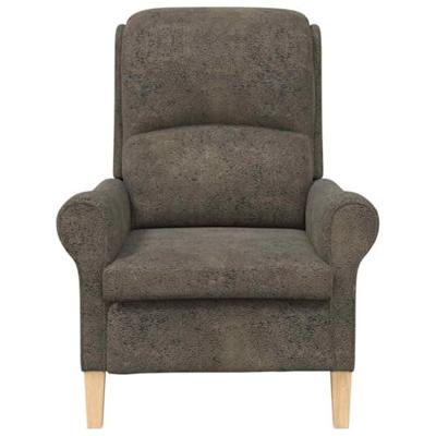 Fauteuil Donkergrijs 76 x 94 x 102 cm Kunstleer