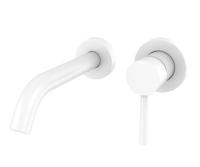 Inbouw Wandmengkraan Best Design White 20 cm Mat Wit - thumbnail