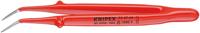 Knipex 92 37 64 VDE-pincet Spits, gebogen 45°, fijn 150 mm - thumbnail