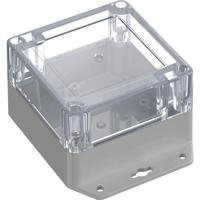 TRU COMPONENTS 6U07090906737 TC-13865252 Industriële behuizing 121.5 x 91.5 x 60 ABS-PC Lichtgrijs, Transparant 1 stuk(s) - thumbnail