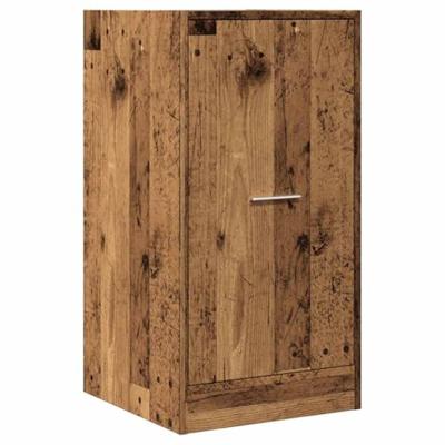 Apothekerskast 40x41x77,5 cm bewerkt hout oud houtkleurig