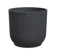 Vibes fold rond mini 7 cm antraciet bloempot elho - Elho - thumbnail