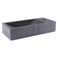 Differnz Ribble Fontein Bombai black natuursteen 38 x 18 x 8 cm 38.005.41 - thumbnail