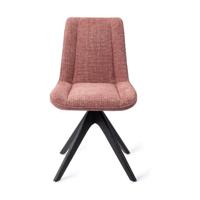 Jesper Home Umedo eetkamerstoel Scarlet Grain revolve oak black - thumbnail