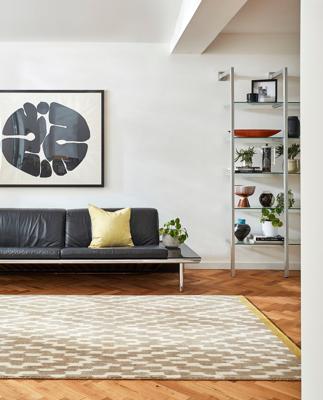 Scion - Uteki Slate 23604 - 120x180 cm Vloerkleed