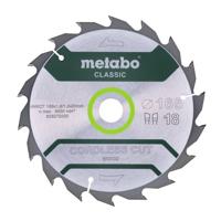 Metabo Accessoires Cirkelzaagblad | HW/CT | 165x20mm | 18 WZ - 628272000 - thumbnail