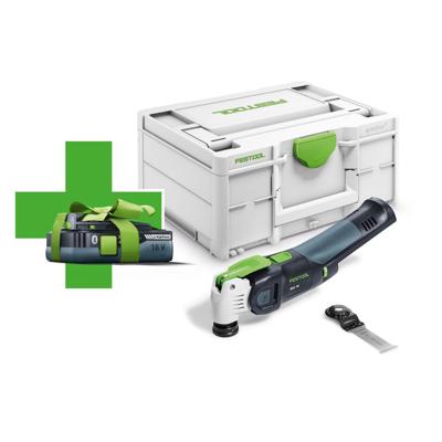Festool OSC 18 E-Basic-4,0 VECTURO Accu Multitool 18V 4.0Ah in Systainer - 577033